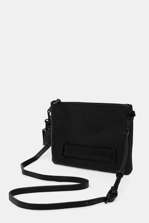 Sprayground - Black Faux Leather Shoulder Bag 910B9044NSZ