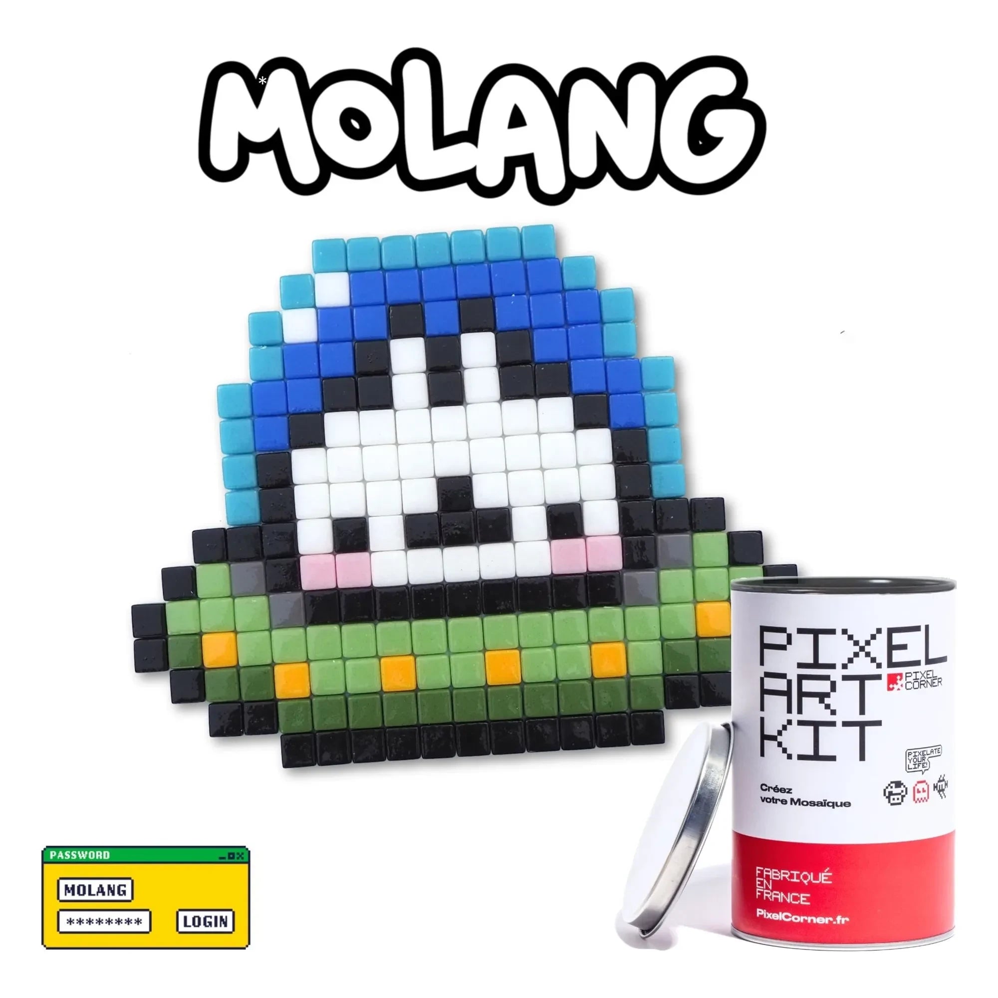 Pixel Corner - Pixel Art Kit - Space Molang