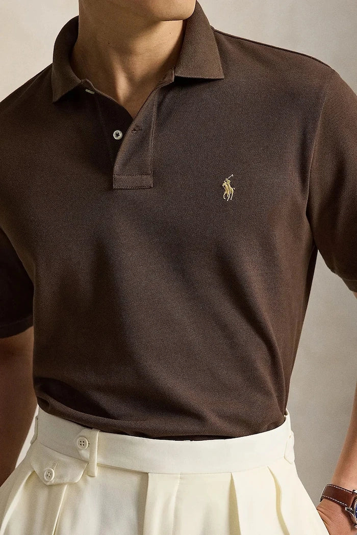 Polo Ralph Lauren Erkek Pamuklu Yakalı Tişört