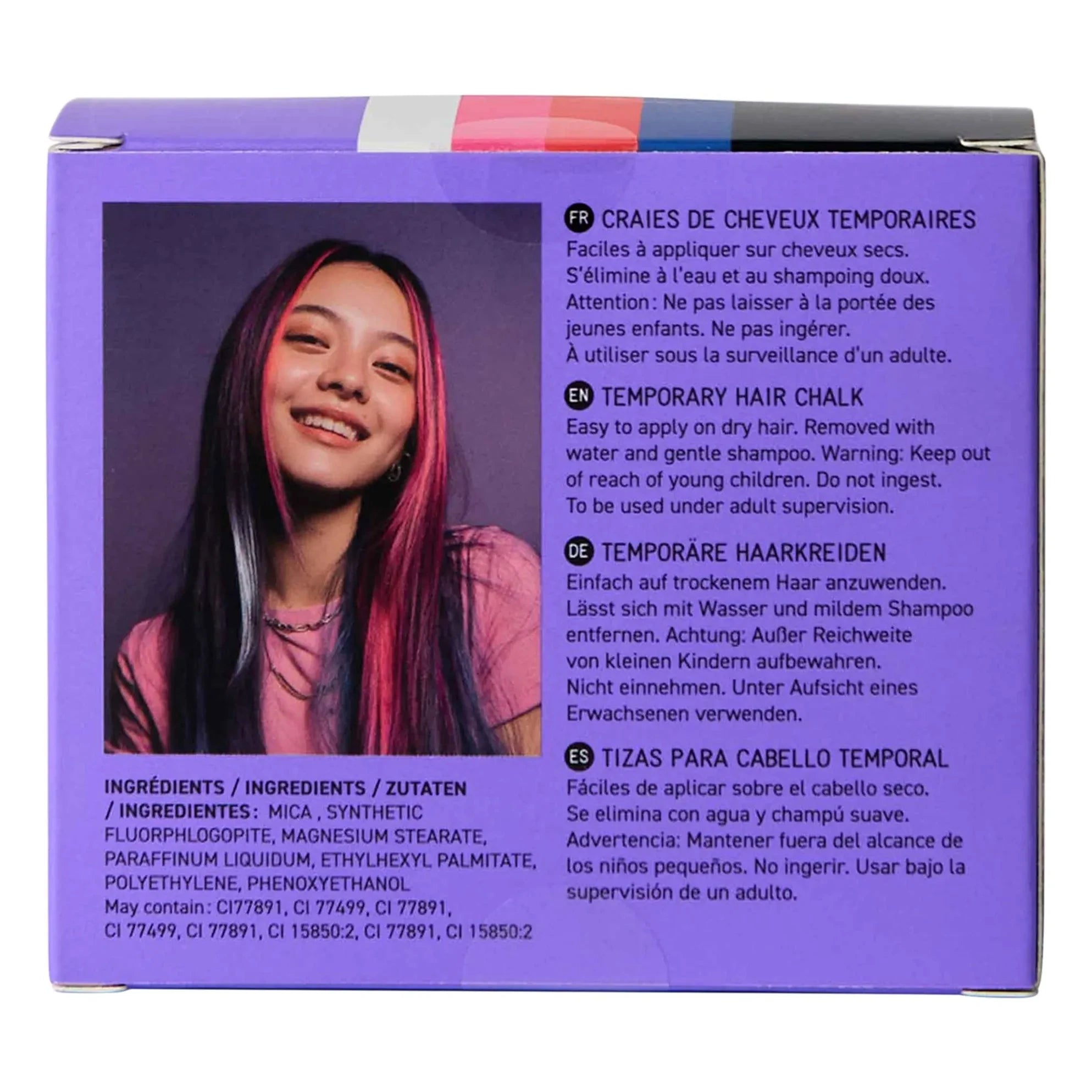 Omy - Wicked Hair Chalk - 6'lı Set