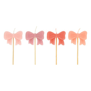 Meri Meri - Birthday Candles Knots - Set of 4 | Pink