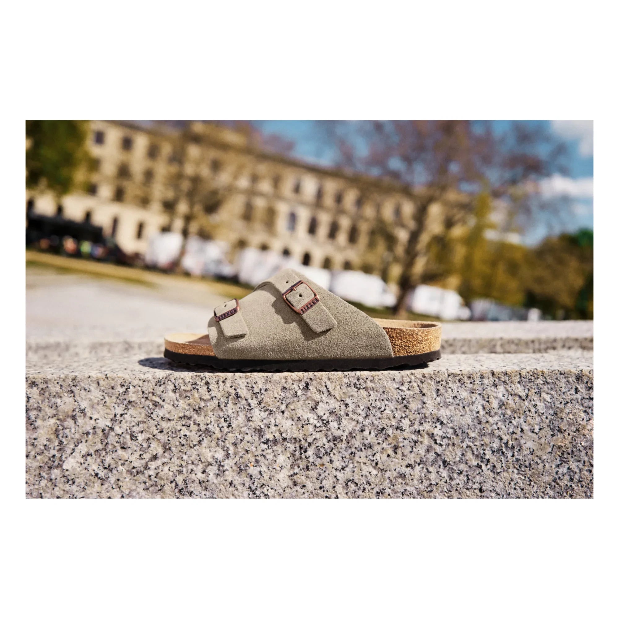 BIRKENSTOCK - Zurich Regular Fit Sandaletler | Koyu kahverengi