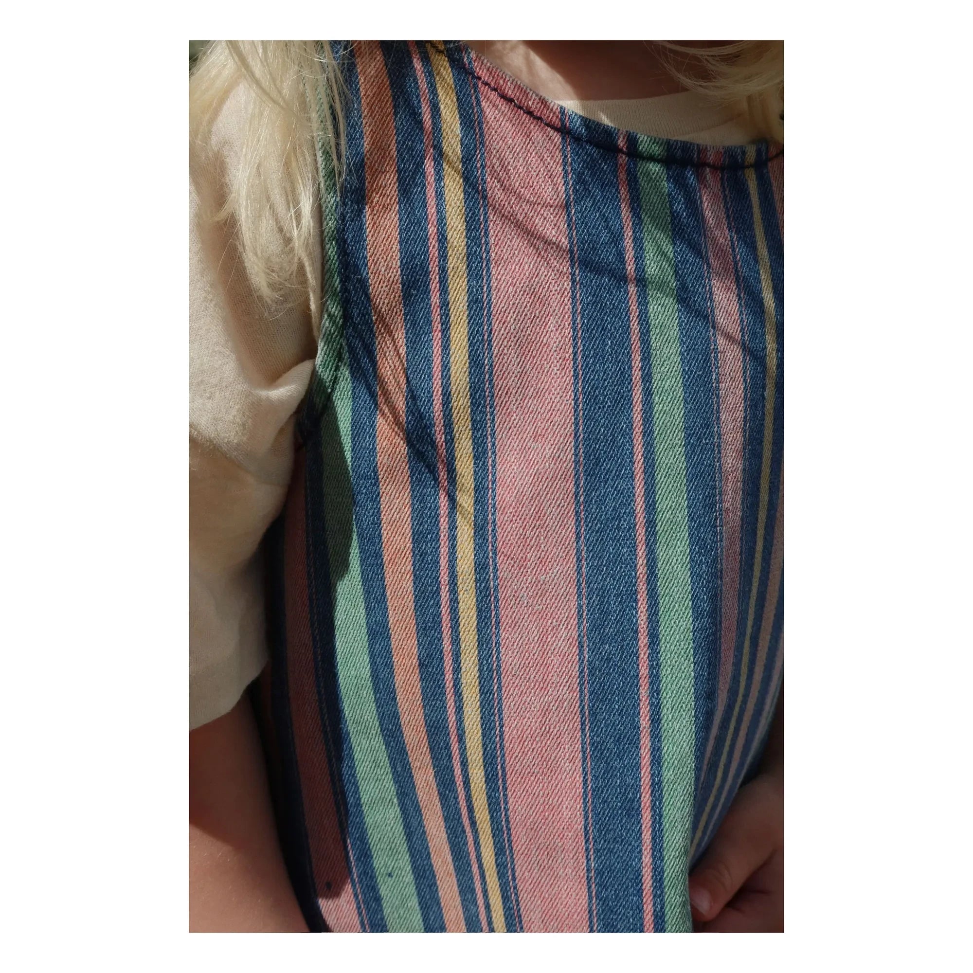 Konges Sløjd - Striped Organic Cotton Magot Dress | Blue