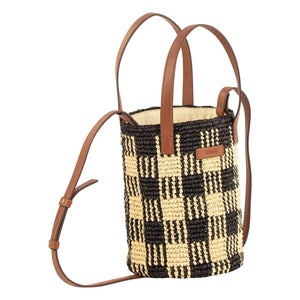 Sessùn - Bag Mimi Tara R Raphia | Black