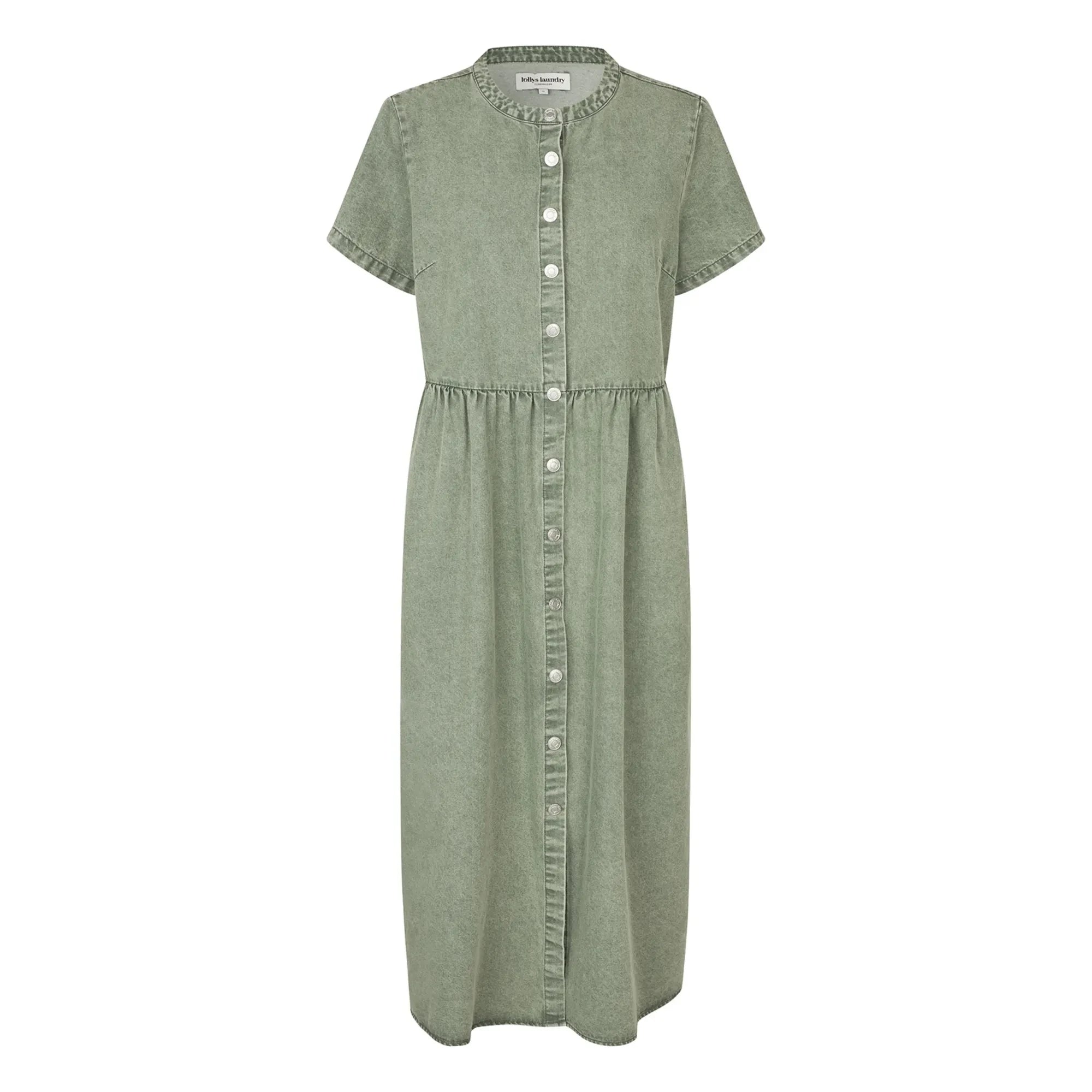 Lollys Laundry - Aliya Baumwollkleid | Khaki