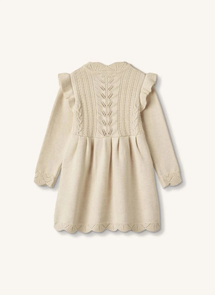 Fliink - Alilly Knit Dress | Ecru