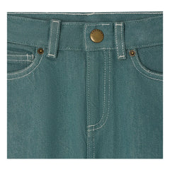 Bonpoint - Elvio Denim Bermuda-Shorts aus Bio-Baumwolle | Smaragdgrün