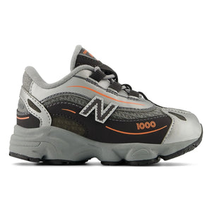 New Balance – Elastische Schnürsneaker 1000 | Neonorange