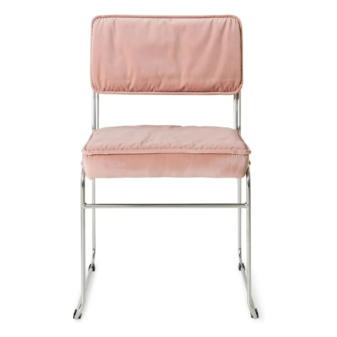 HKliving - Sonsuz kadife sandalyeler - 2'li set | Pembe