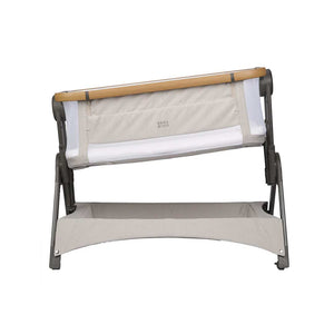 Bababing Bedside And Travel Cot - Beige-Bedside Cribs-Beige- | Natural Baby Shower