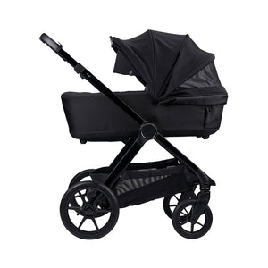 Bababing Raffi MKII Pushchair & Carrycot - Satin Black-Stroller Bundles-Satin Black- | Natural Baby Shower