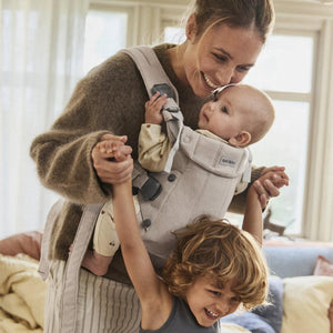 BabyBjorn Harmony Woven Melange - Light Beige-Baby Carriers-Light Beige-One Size | Natural Baby Shower