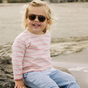 Babiators Original Keyhole Sunglasses - Cocoa Cloud-Sunglasses-Cocoa Cloud-0-2y | Natural Baby Shower