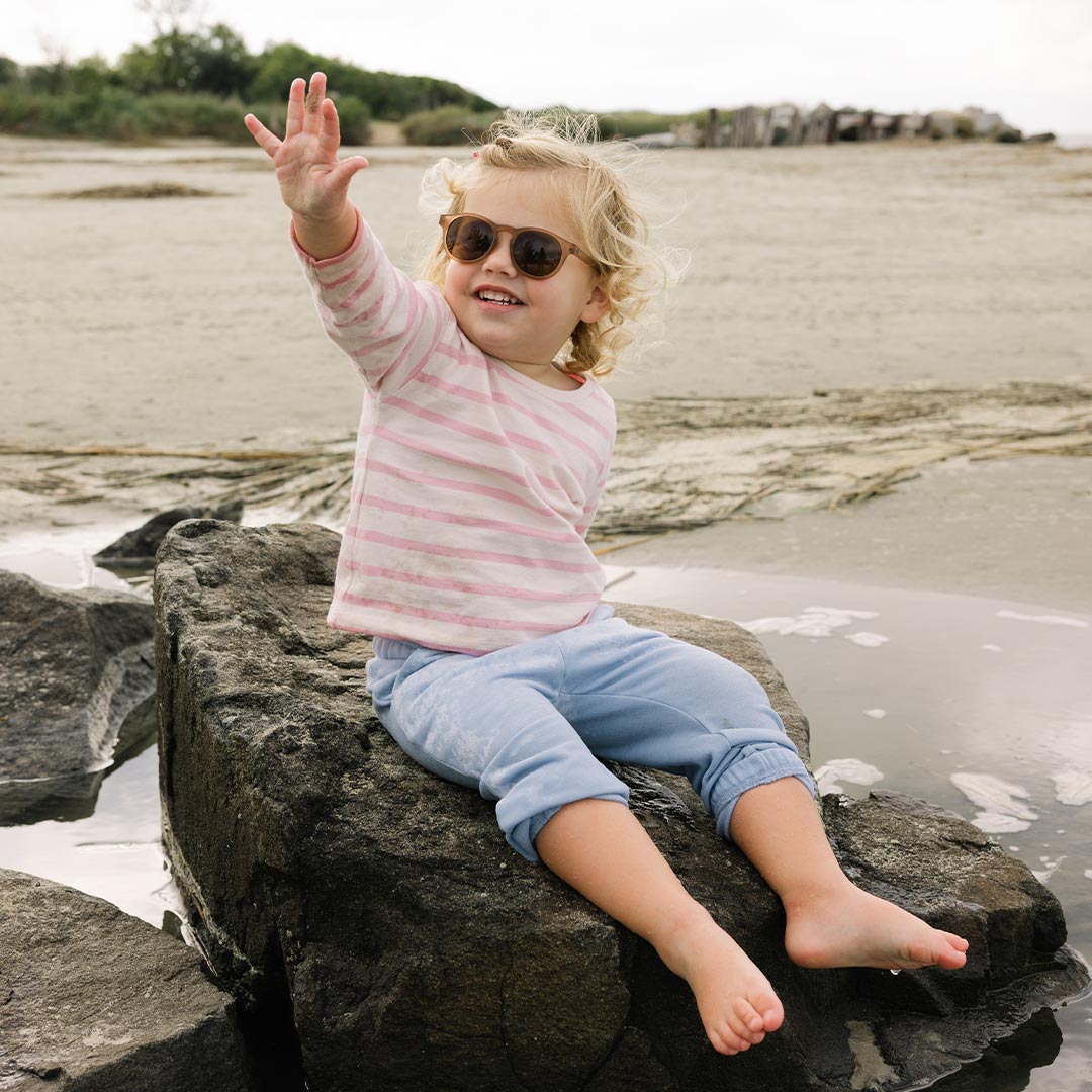 Babiators Original Keyhole Sunglasses - Cocoa Cloud-Sunglasses-Cocoa Cloud-0-2y | Natural Baby Shower