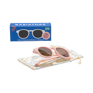 Babiators Original Mirrored Keyhole Sunglasses - Ballerina Pink-Sunglasses-Ballerina Pink-0-2y (Junior) | Natural Baby Shower