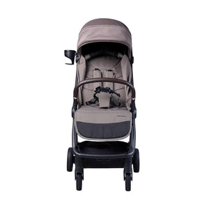 Bababing Compact Autofold Stroller - Minky-Strollers-Mink- | Natural Baby Shower