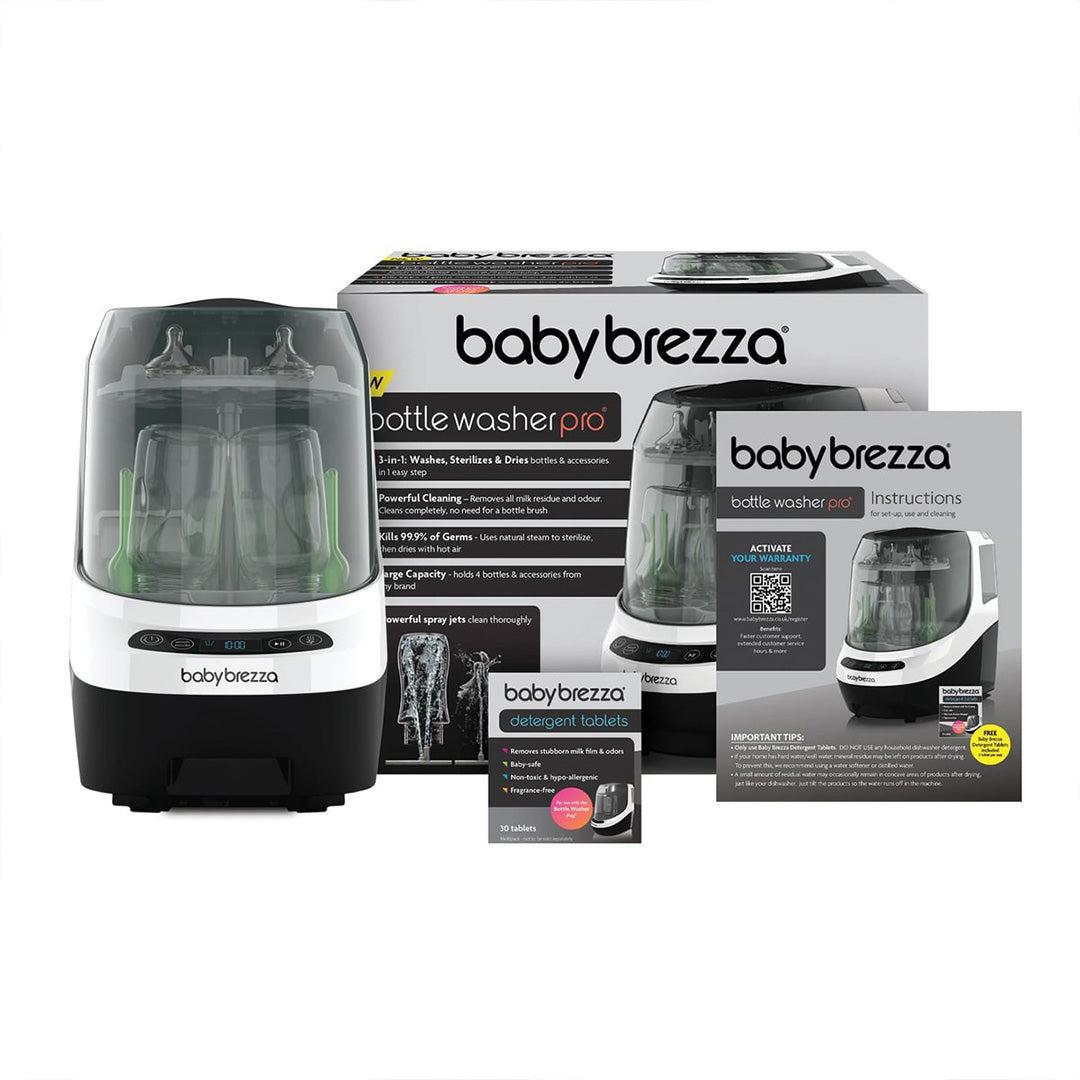 Baby Brezza Bottle Washer Pro - Black & White-Bottle Cleaners-Black & White- | Natural Baby Shower