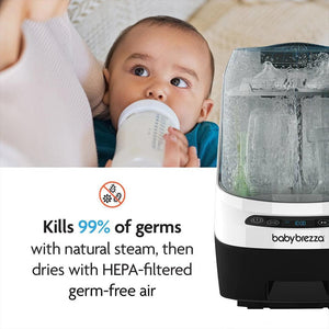Baby Brezza Bottle Washer Pro - Black & White-Bottle Cleaners-Black & White- | Natural Baby Shower