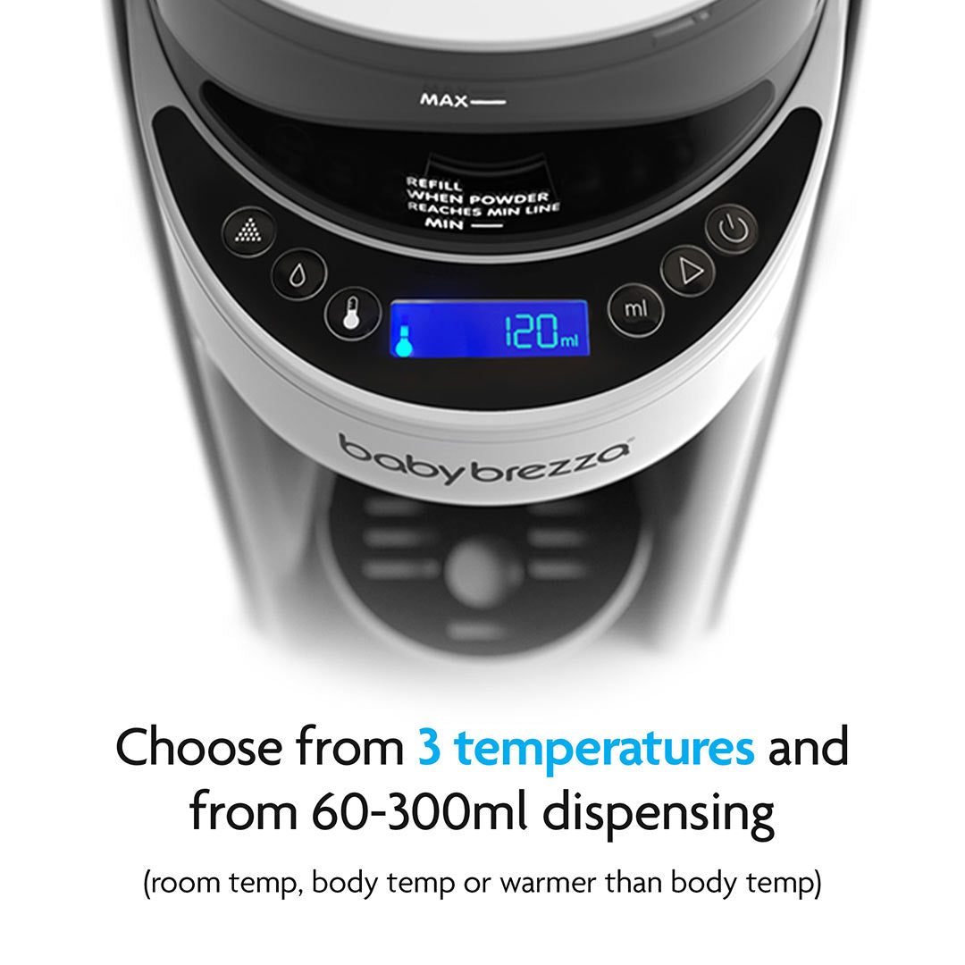 Baby Brezza Formula Pro Advanced - Black & White-Bottle Prep Machines-Black & White- | Natural Baby Shower