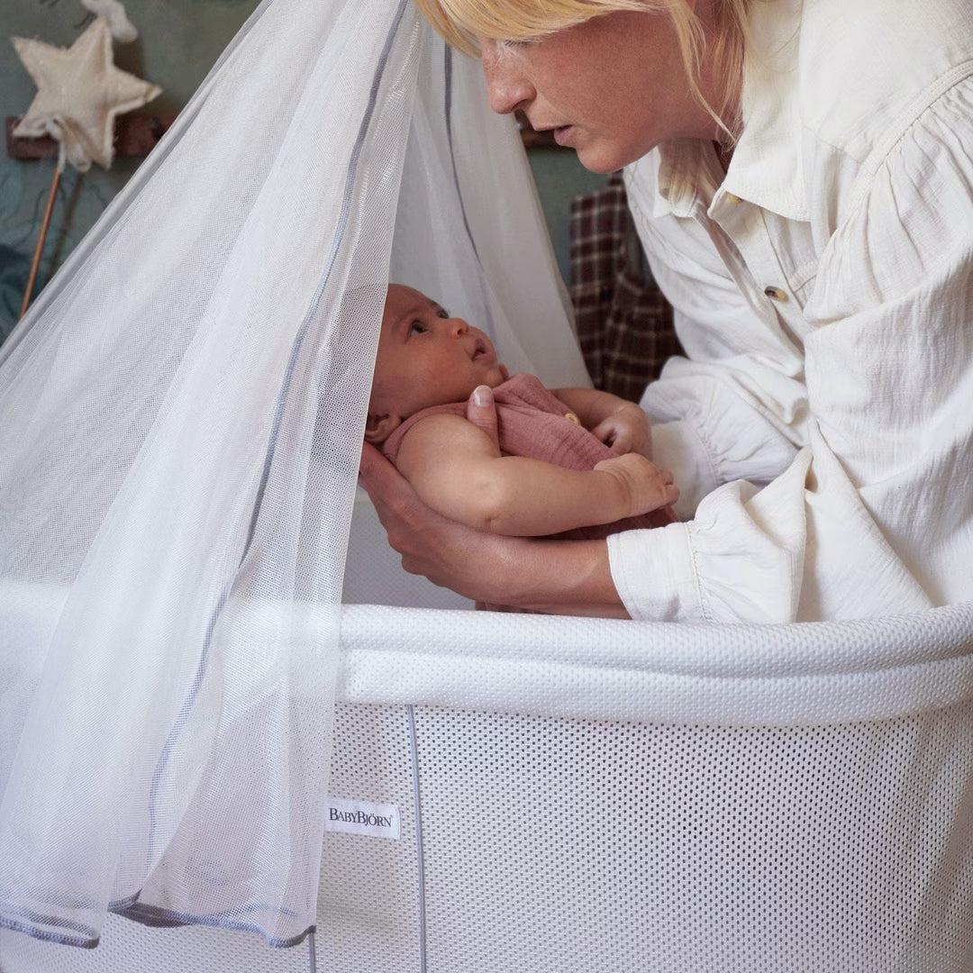 BabyBjörn Canopy for Cradle - White-Canopies-White-Cradle | Natural Baby Shower