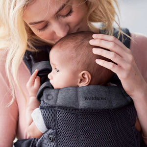 BabyBjorn Harmony 3D Mesh Baby Carrier - Anthracite-Baby Carriers- | Natural Baby Shower