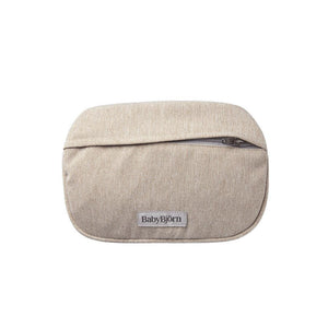 BabyBjorn Pocket Pouch Woven Melange - Light Beige-Baby Carrier Inserts-Light Beige-One Size | Natural Baby Shower