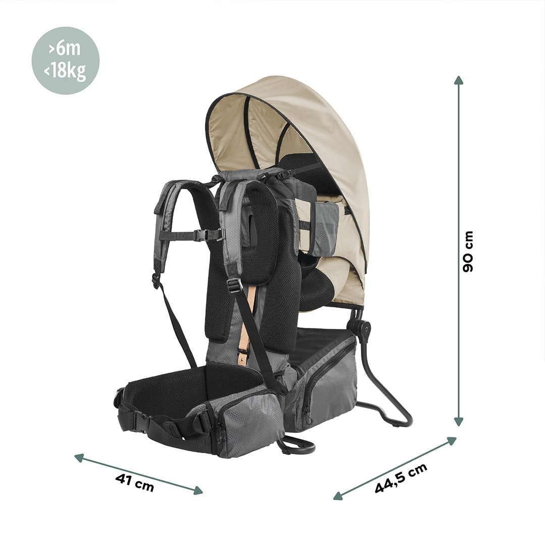 Babymoov Moov & Hike Baby Carrier & Raincover Bundle Set - Dune-Baby Carriers-Dune- | Natural Baby Shower
