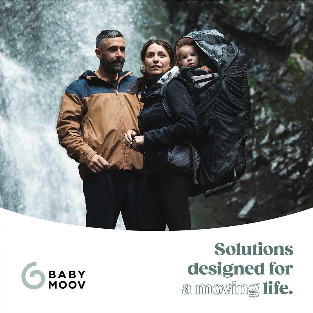 Babymoov Moov & Hike Baby Carrier & Raincover Bundle Set - Dune-Baby Carriers-Dune- | Natural Baby Shower