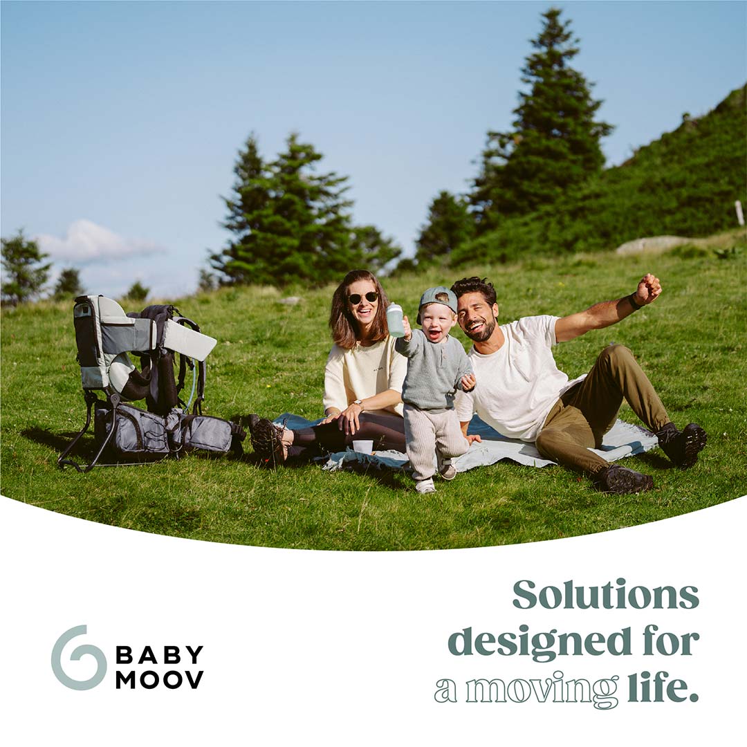 Babymoov Moov & Hike Baby Carrier - Sage Green-Baby Carriers-Sage Green- | Natural Baby Shower