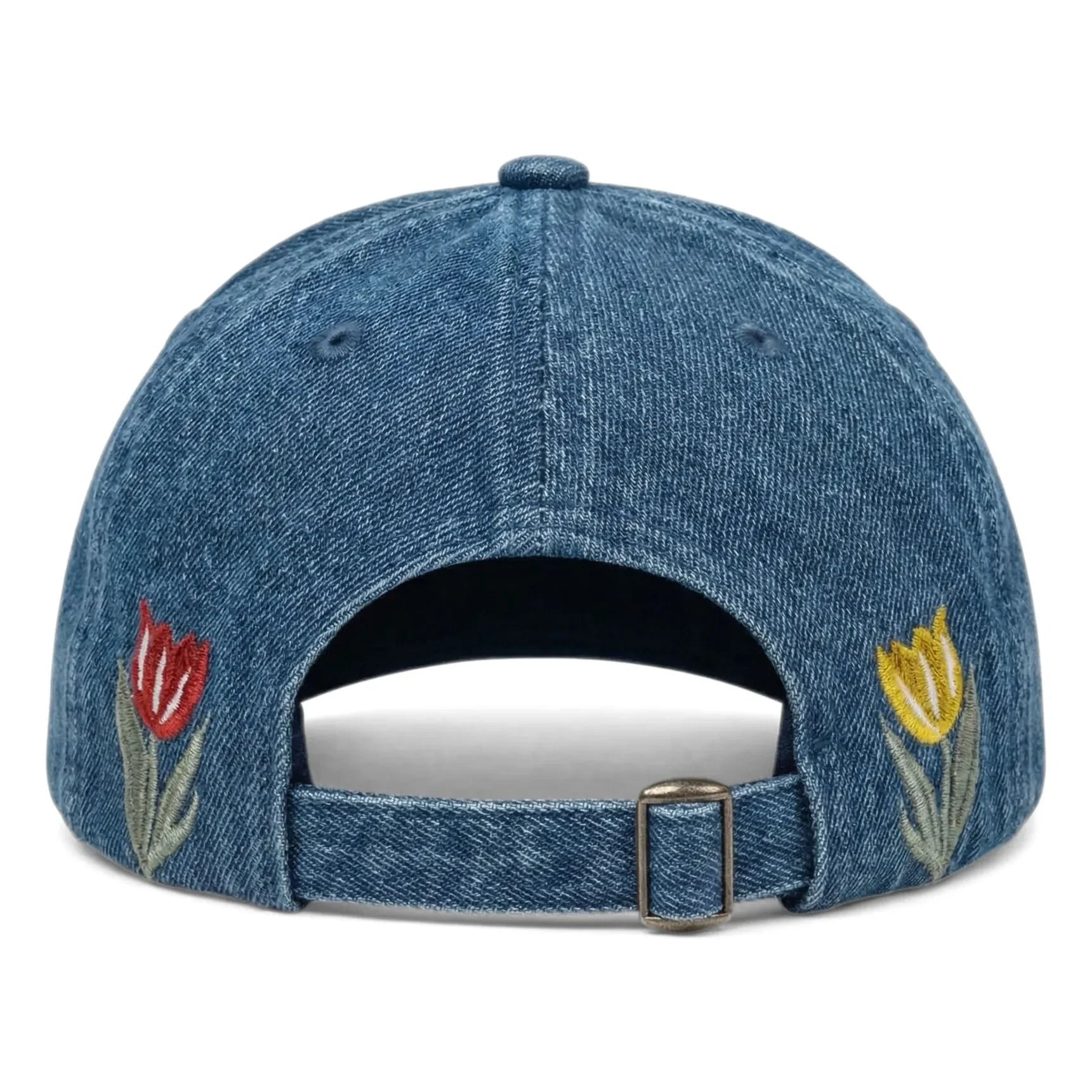 Hundred Pieces - Halo Çiçekli Şapka | Denim Mavi
