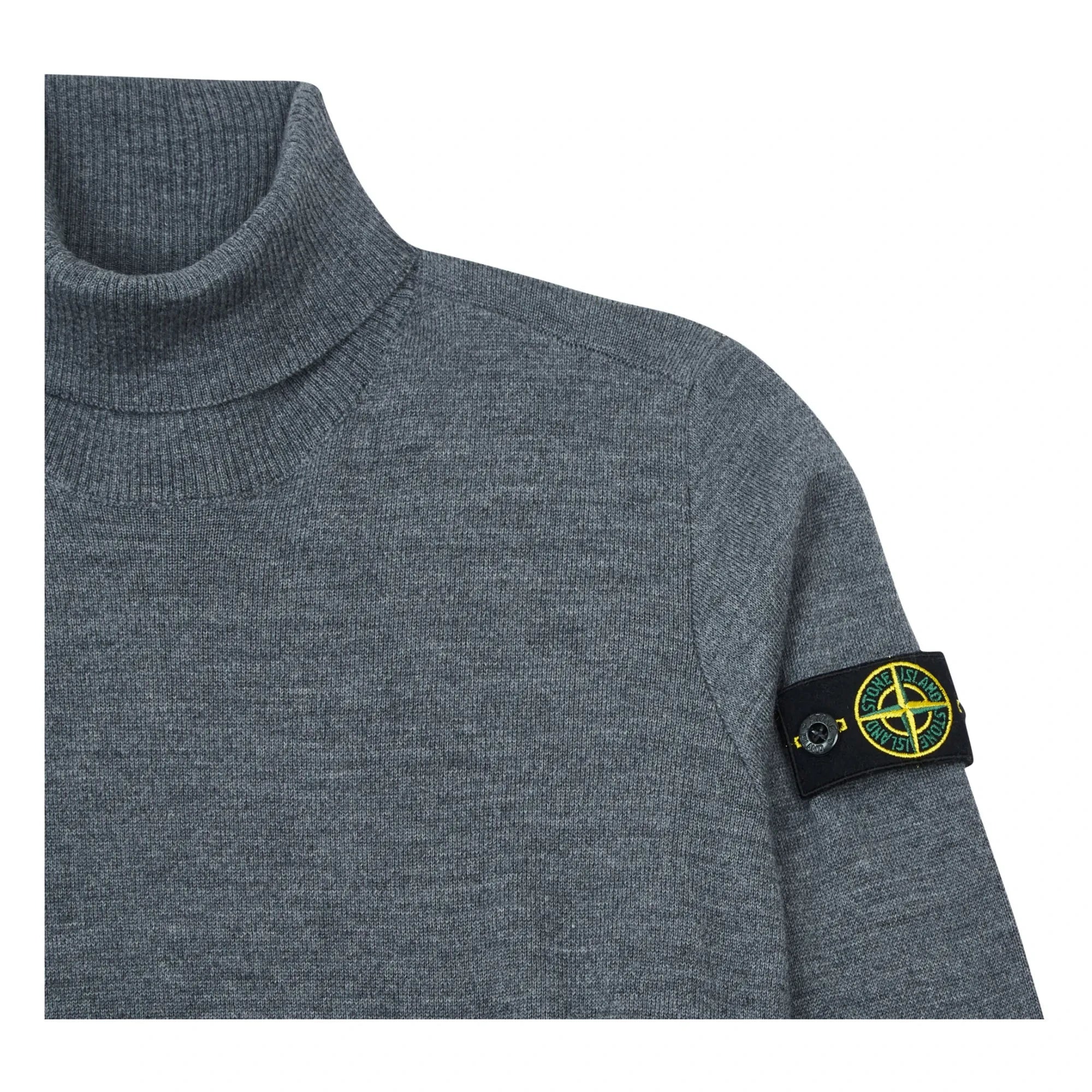 Stone Island - Havuz Yaka Kazak | Gri