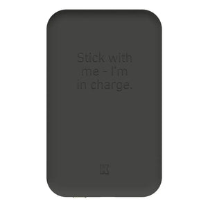 Kreafunk - ToCHARGE QI Powerbank | Siyah