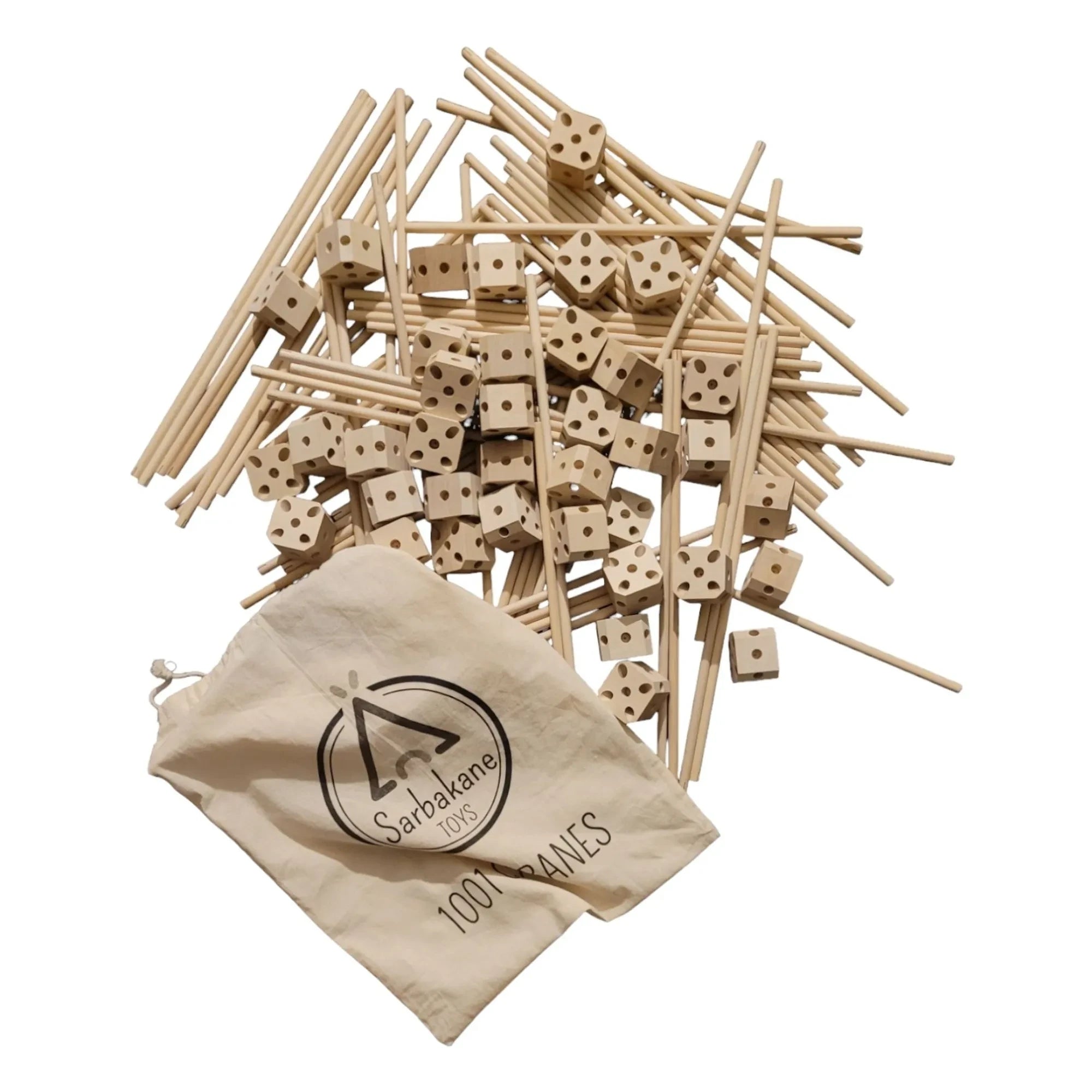 Sarbakane - Castor Playhouse Building Set - 111 Pieces