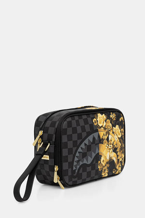 Sprayground - Gri Suni Deri Kozmetik Çantası 910B9005NSZ