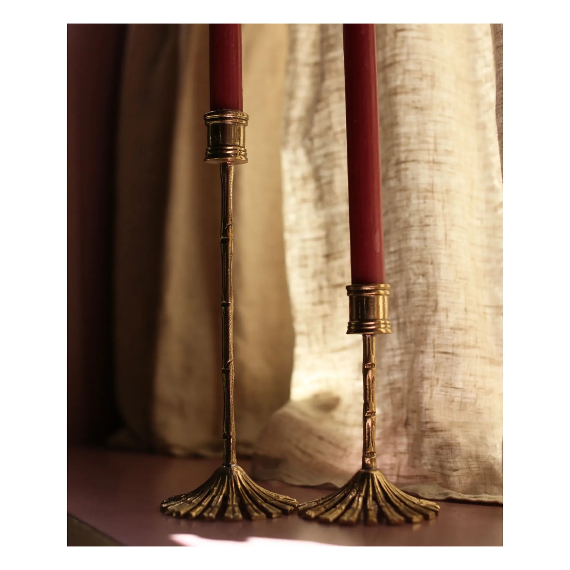 Doing Goods - Bambus-Reislichthalter | Gold