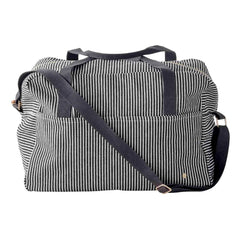 La cerise sur le gâteau - Basile Organic Cotton Striped Travel Bag | Caviar