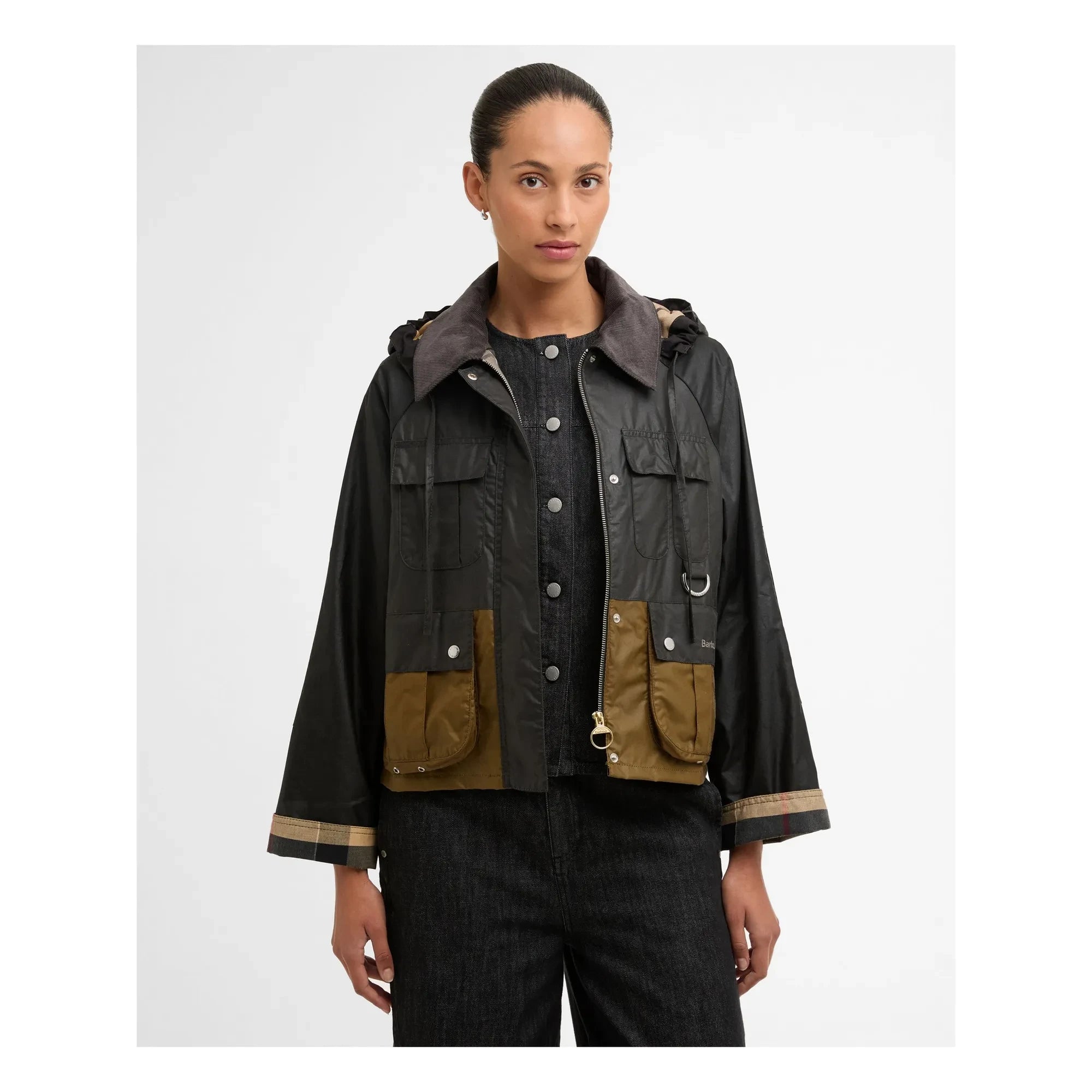 Barbour - Liza Mumlu Ceket | Siyah
