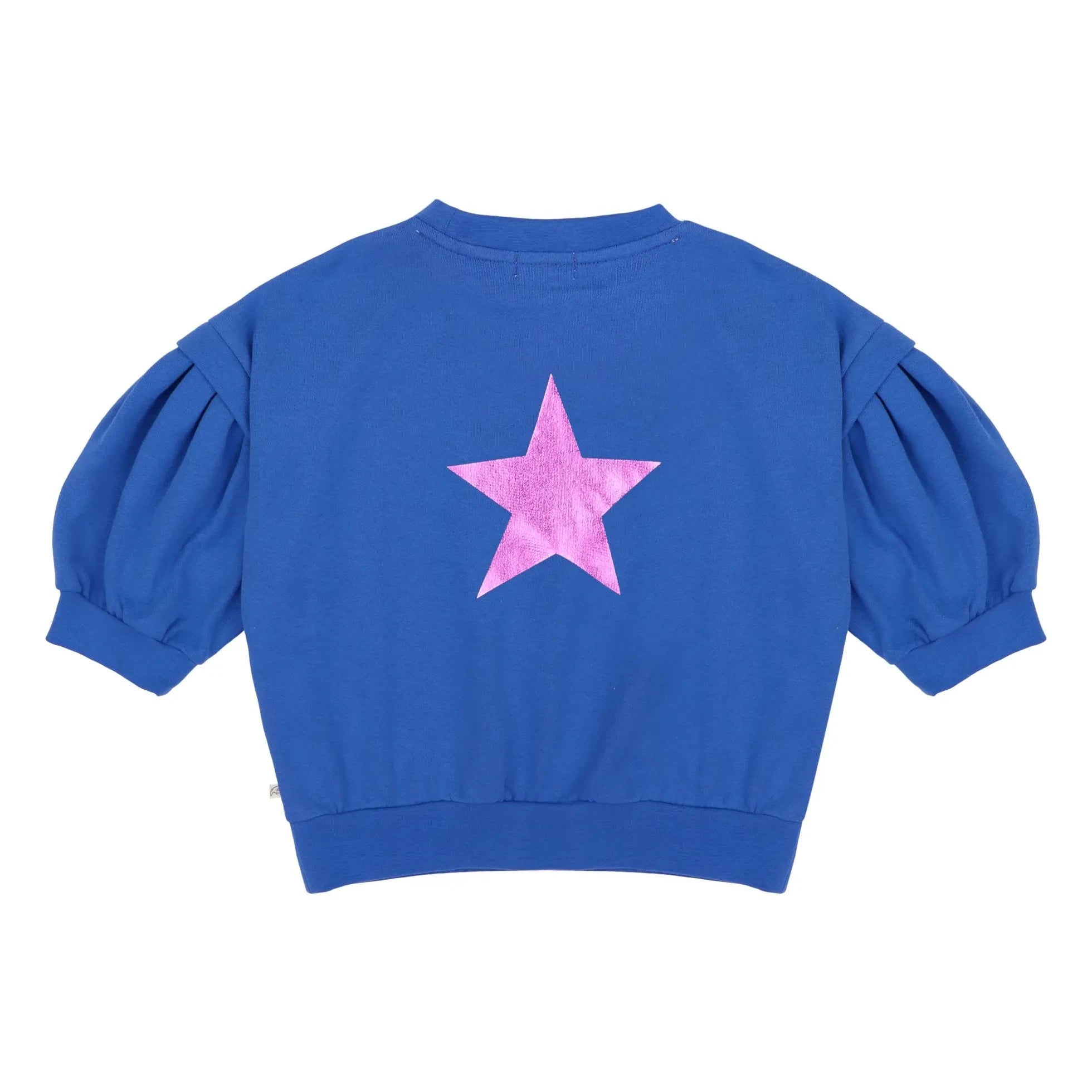 Jenest – Baloon Etoile Bio-Baumwoll-Sweatshirt | Kobalt