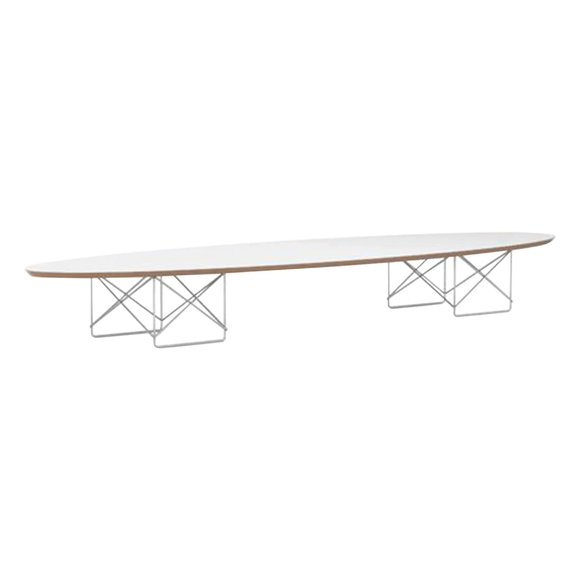 Vitra - Elliptic Table ETR - Charles & Ray Eames, 1951 | White