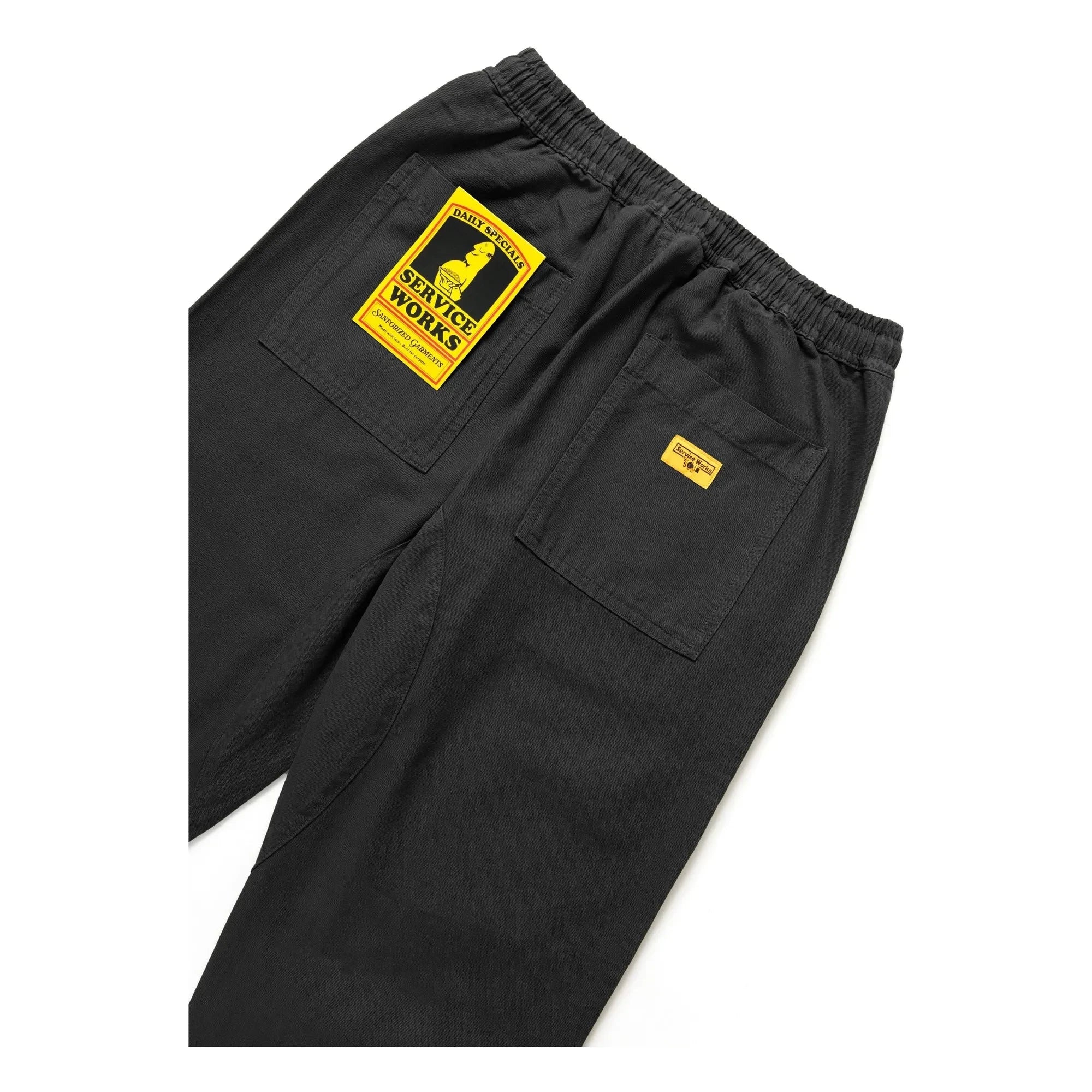 Service Works - Moleskin Şef Pantolonu Organik Pamuk | Noir foncé