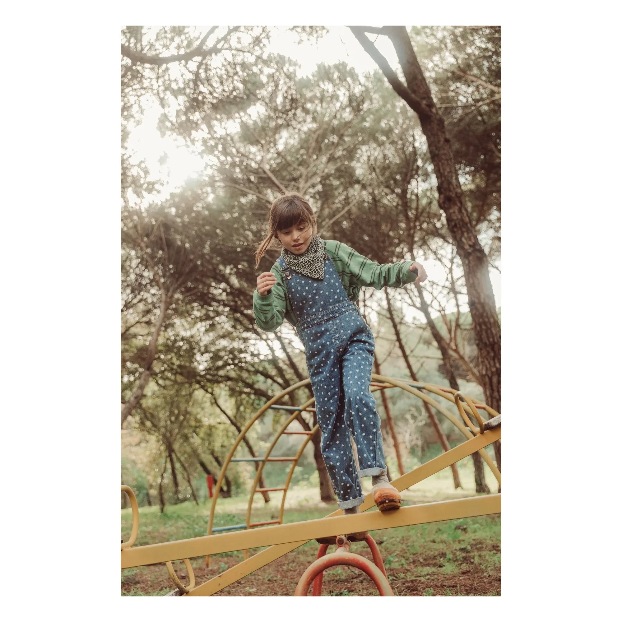 Piupiuchick - Star Denim Salopet | Mavi