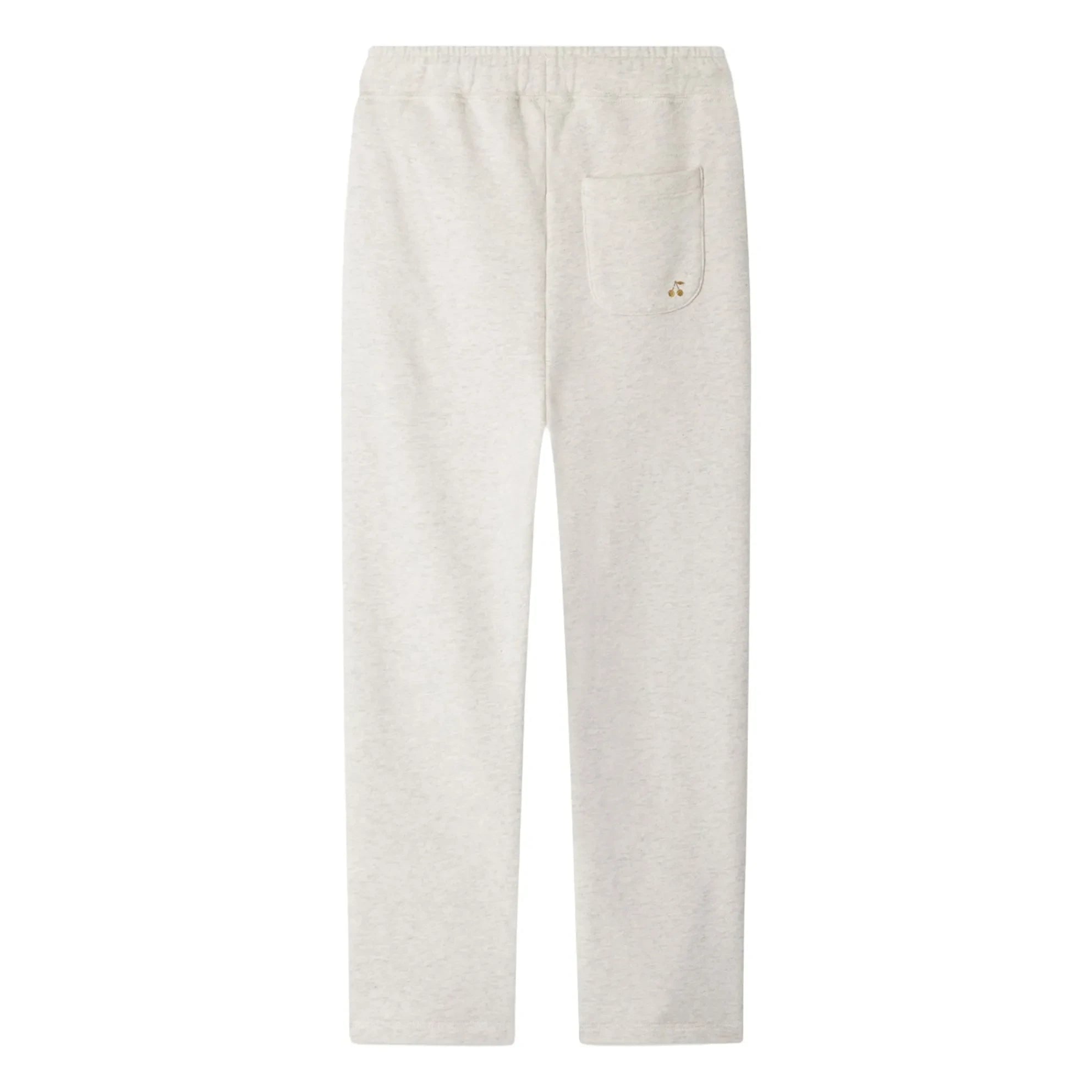 Bonpoint - Dalila Organic Cotton Fleece Jogger | Heather Beige