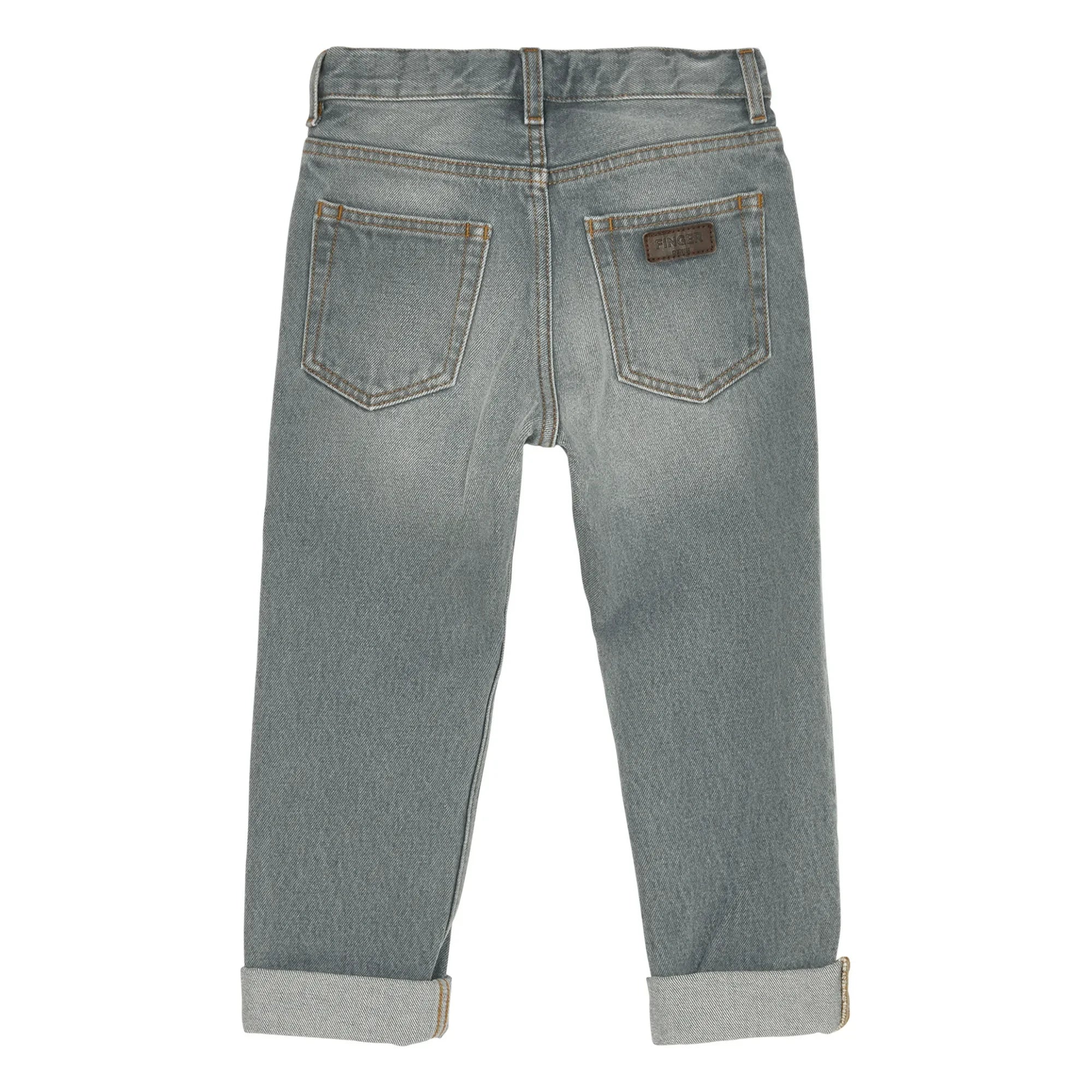 Finger in the nose - Ollibis Bol Jean | Denim gri