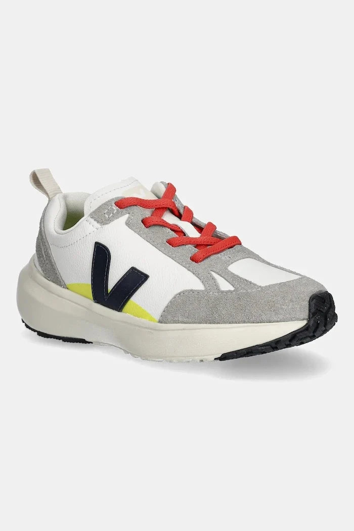 Veja Small Canary Light Çocuk Deri Spor Ayakkabı