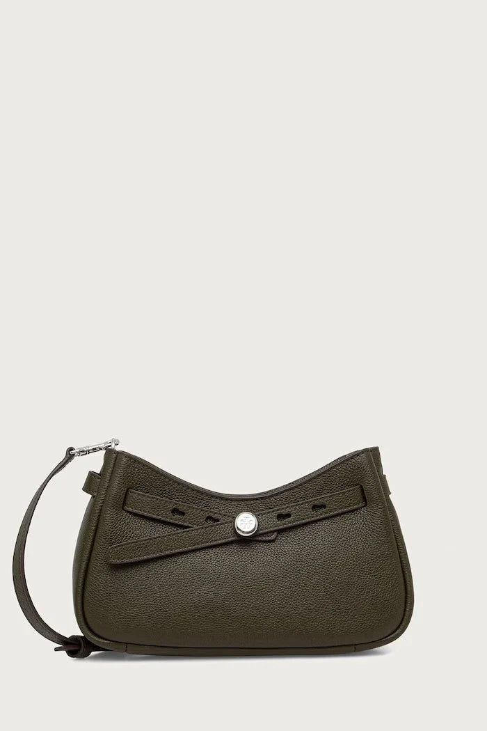 Tory Burch kadın deri crossbody çanta Romy Zip