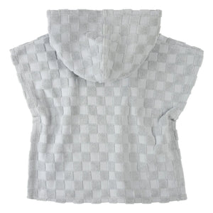 Petit Lem - Organic Cotton Damier Beach Cover-up | Blue