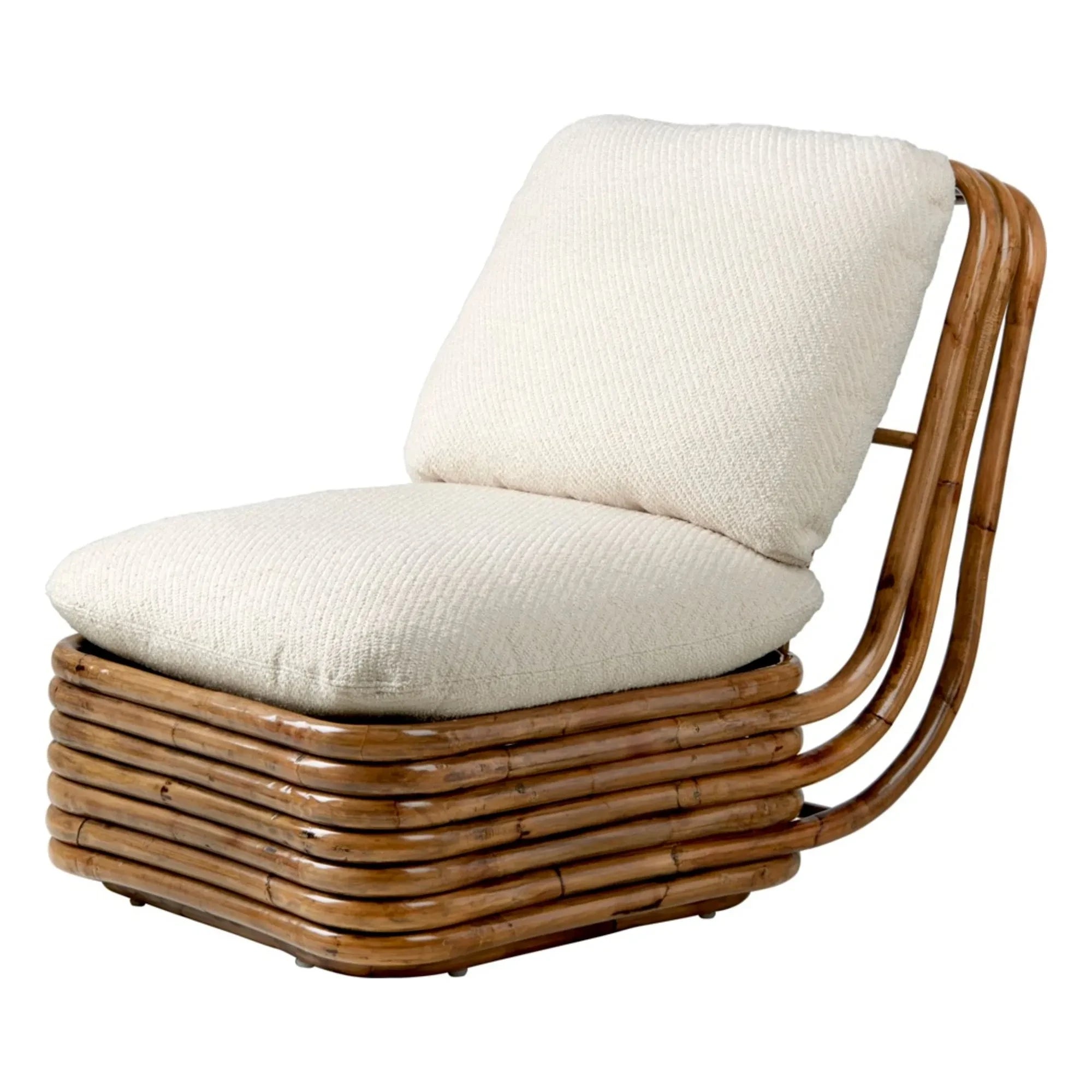 Gubi - Bohemian 72 lounge chair, Gabriella Crespi | Beyaz