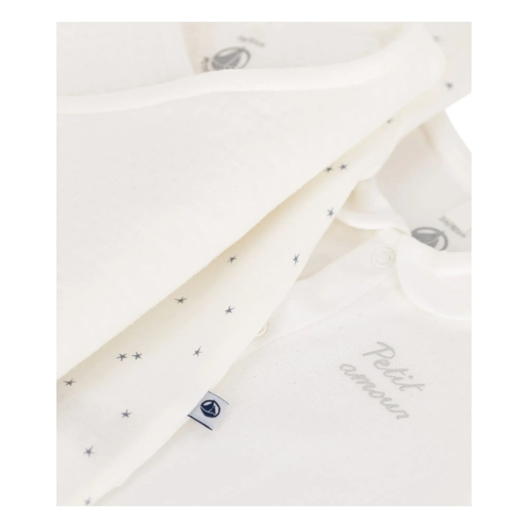 Petit Bateau - Annelik Valizi Kalpler Organik Pamuk | Ekru