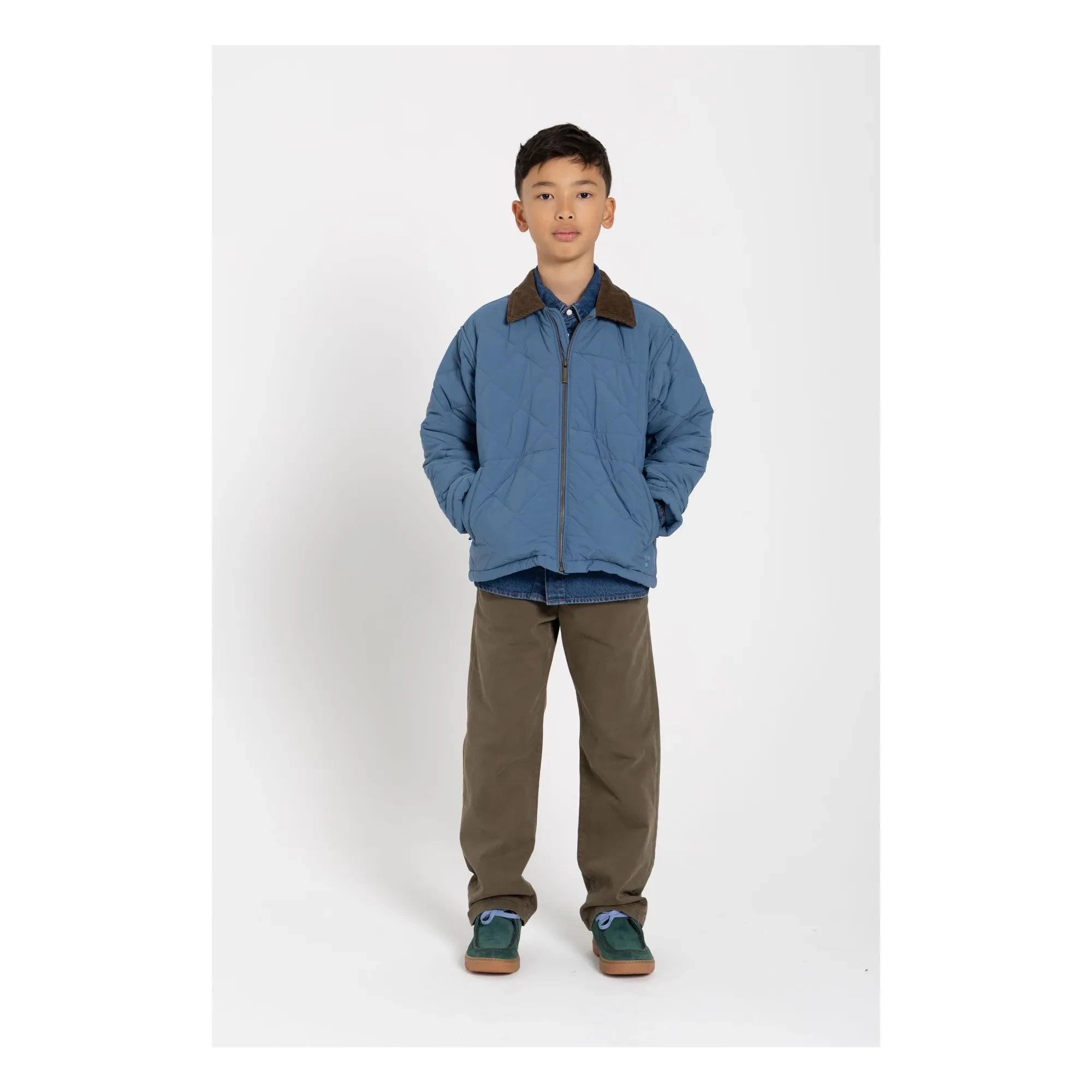 Hundred Pieces - Oscar Steppjacke | Blau