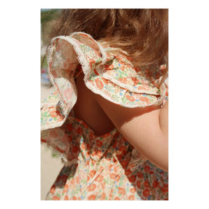 Konges Sløjd - Verbena Organic Cotton Blouse | Orange